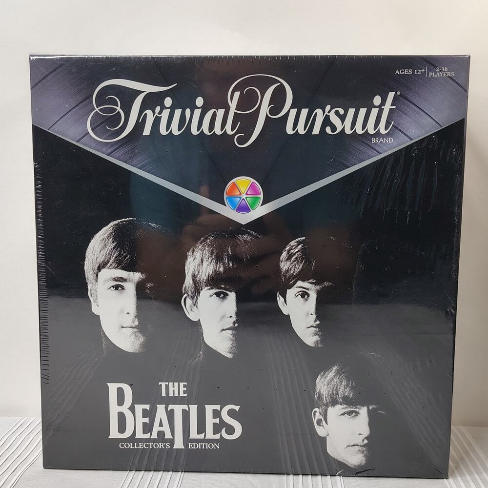 THE BEATLES Collectors Edition Trivial Pursuit USAopoly Board Game (NEW/SEALED)